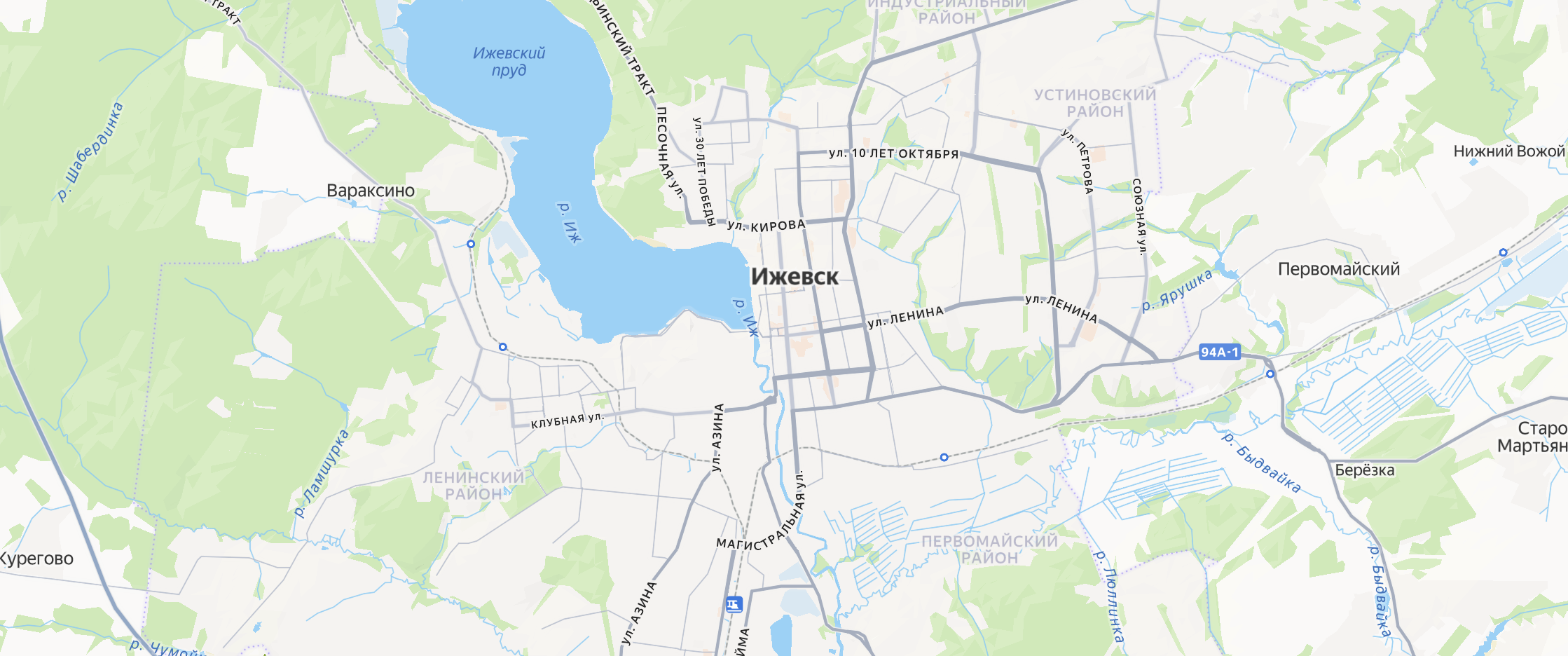 МаксБани на карте — производство в Удмуртии